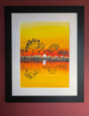 A perfect evening  - original (framed) / prints available (SOLD)
