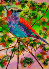 A little bird told me - original (framed) / prints available (SOLD)