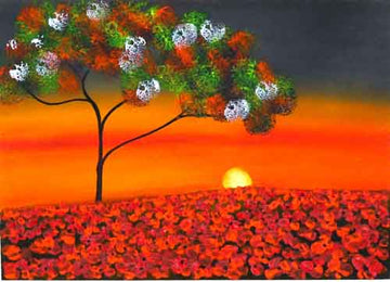 A bright and beautiful future - original (framed) / prints available (SOLD)