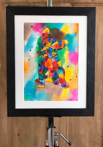 Adorable - original (framed) / prints available (SOLD)