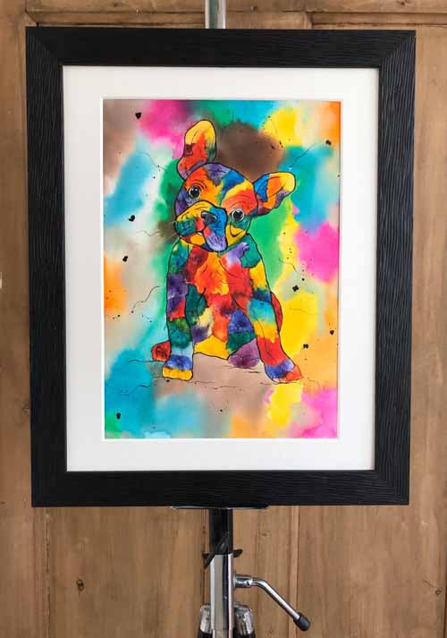 Adorable - original (framed) / prints available (SOLD)