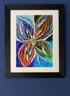 All tangled up - original (framed) / prints available (HALF PRICE) (SOLD)