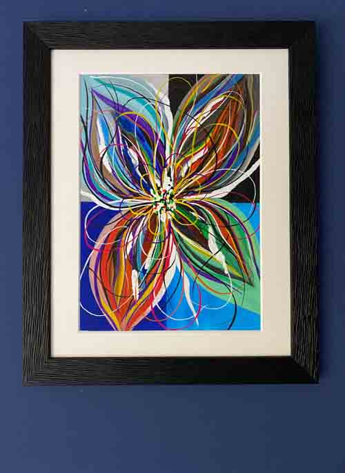 All tangled up - original (framed) / prints available (HALF PRICE) (SOLD)