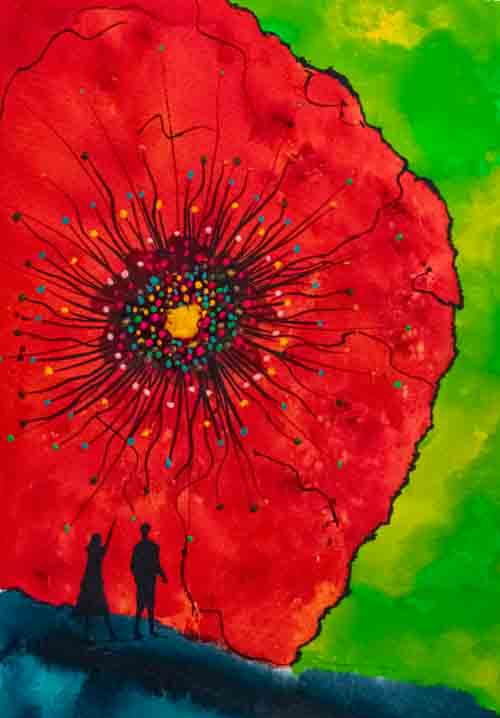 Amazing - original (framed) / prints available