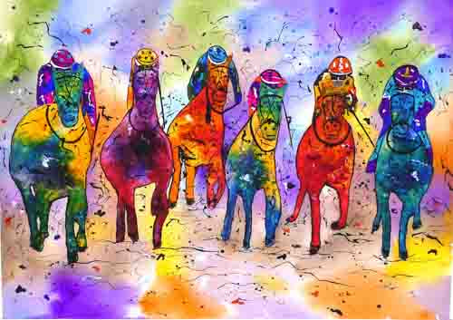 At The Races Video At the races - limited edition – artistnelliehearn.co.uk