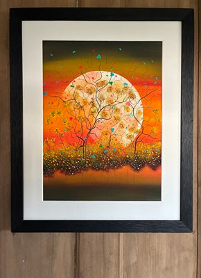 Blossom moon  - original (framed) / prints available