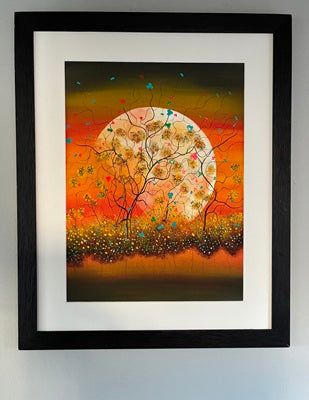 Blossom moon  - original (framed) / prints available