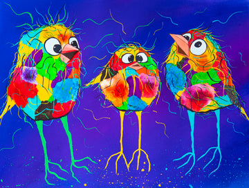 Bundle of Joy - original (framed) / prints available (SOLD)