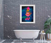 Beach Day Duckie - original (framed) / prints available