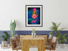 Beach Day Duckie - original (framed) / prints available