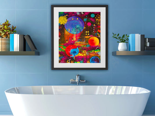 Beauty of life - original (framed) / prints available