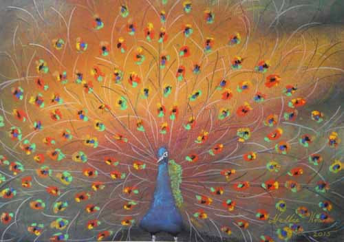 Beauty of the peacock - limited edition