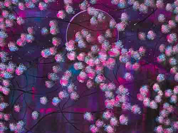 Blossom moon original (framed) / prints available