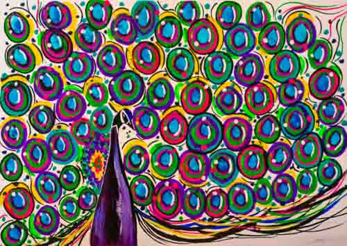 Boastful - original (framed) / prints available (SOLD)