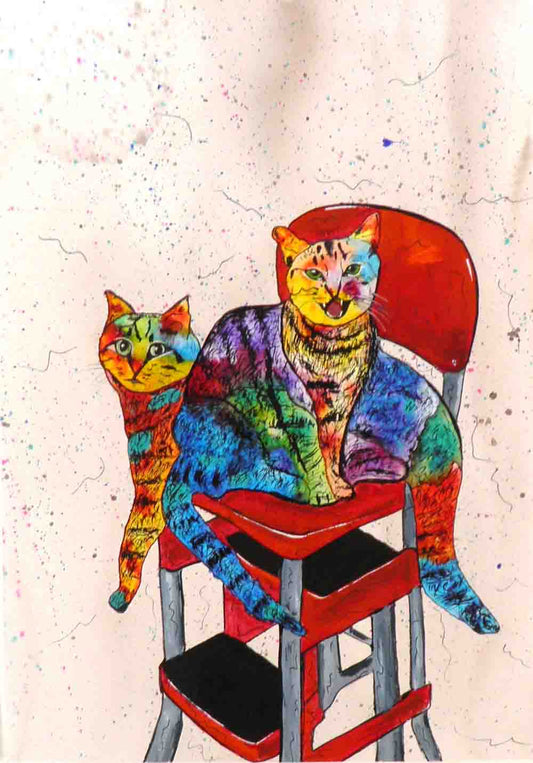 Bossy moggies - limited edition