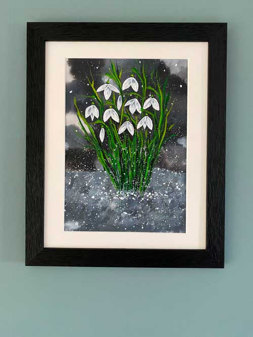 Burst of spring - original (framed) / prints available (SOLD)