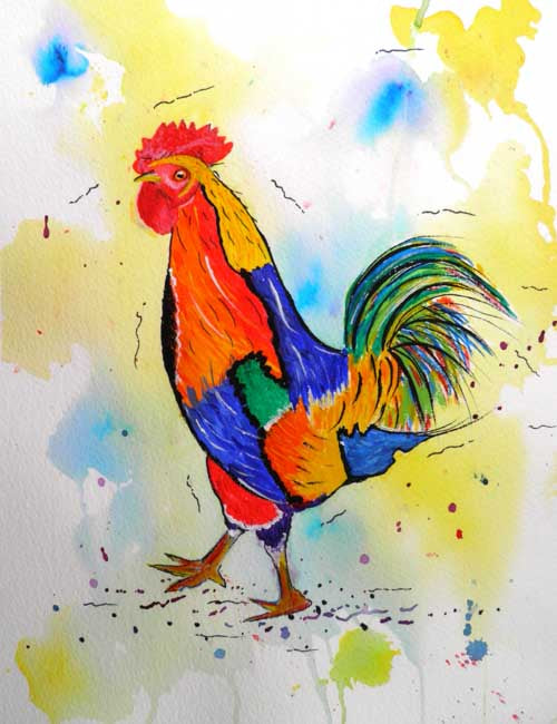 Cock-a-doodle-do - limited edition