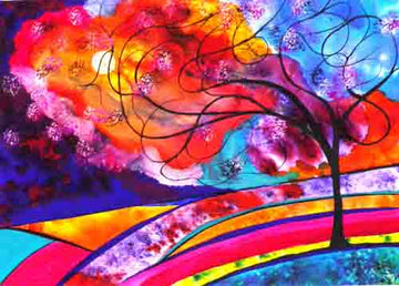 Curves - original (framed) / prints available (SOLD)