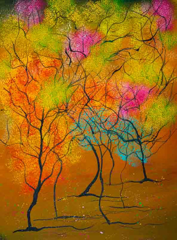 Dancing in the wind - original (framed) / prints available (SOLD)