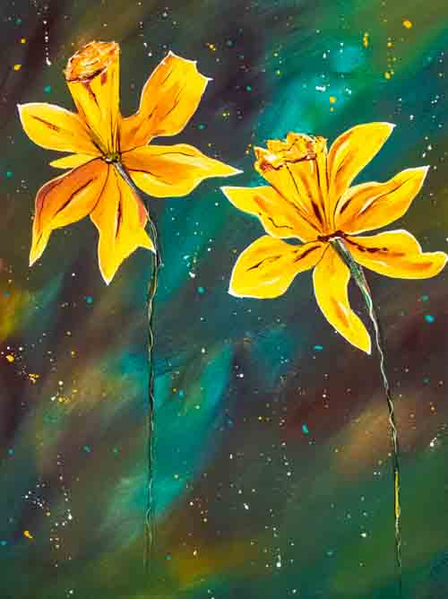 Dancing in the breeze - original (framed) / prints available (SOLD)