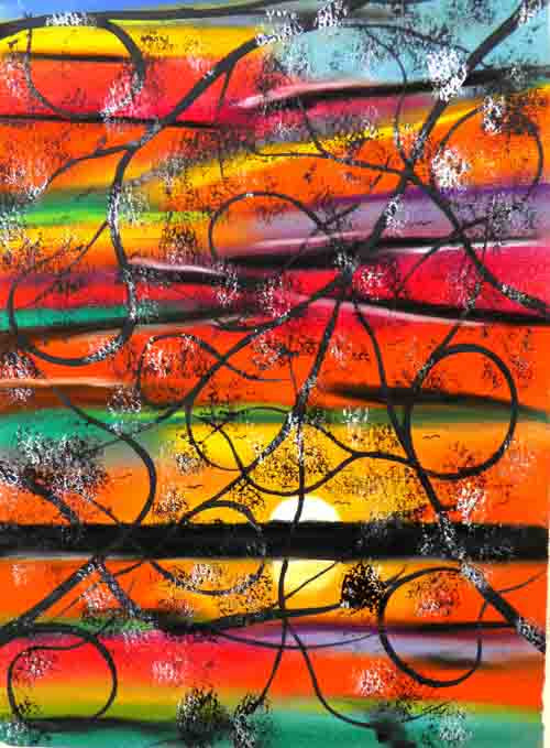 Dawn Chorus - original (framed) / prints available (SOLD)