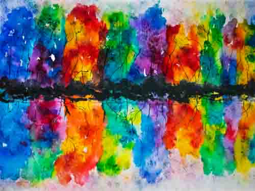 Daybreaks - original (framed) / prints available (SOLD)