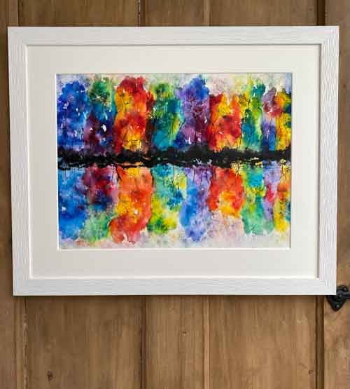 Daybreaks - original (framed) / prints available (SOLD)