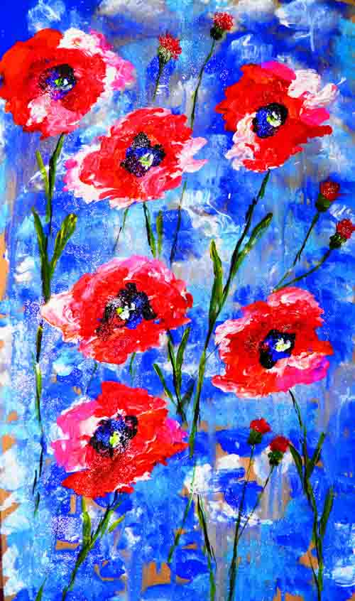 Dazzling poppies - limited edition
