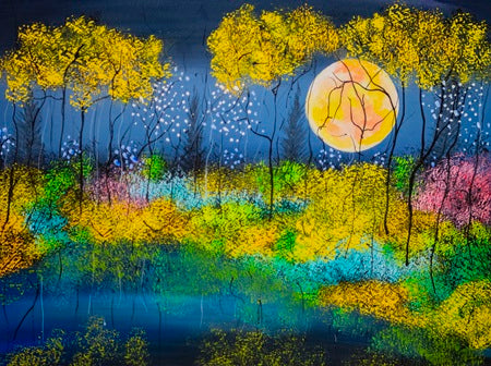 Enchanted - original (framed) / prints available