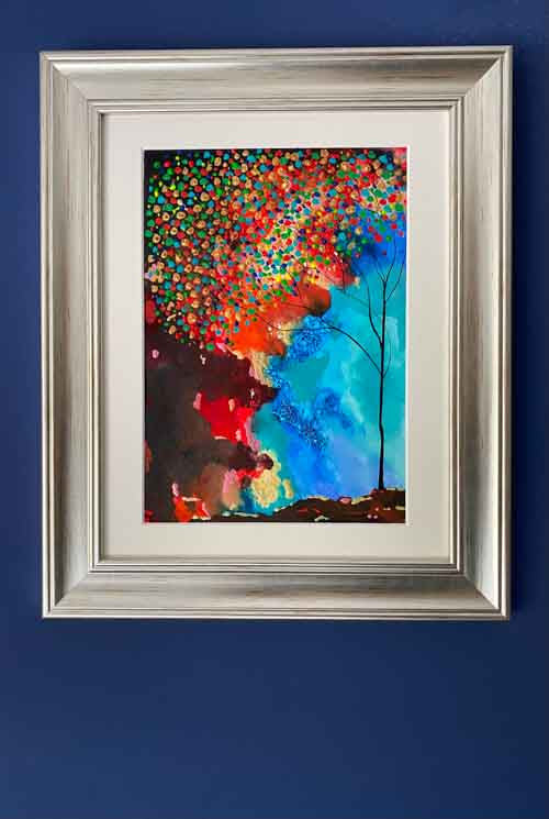 Energy - original (framed) / prints available (SOLD)