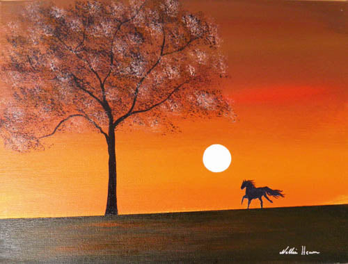 Evening gallop - limited edition