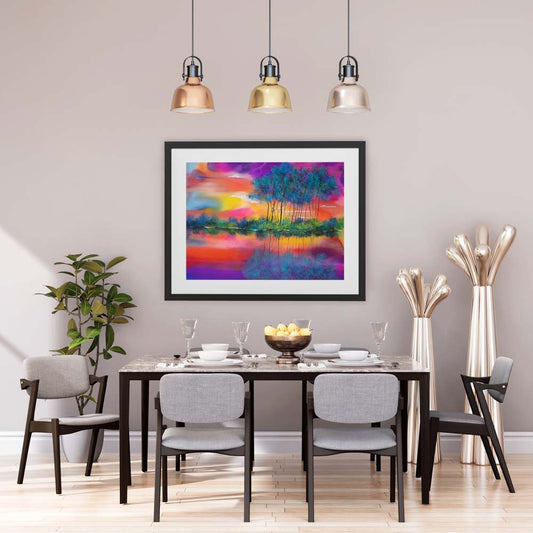 Never stop dreaming - original (framed) / prints available