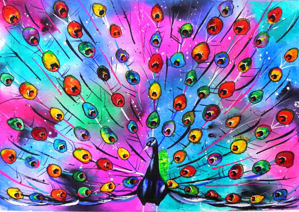 Fan of colour - limited edition – artistnelliehearn.co.uk
