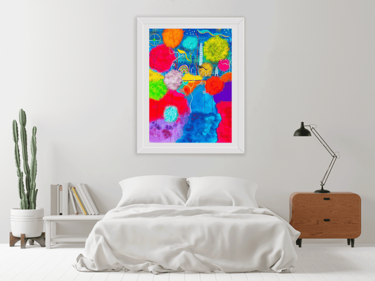 Fantasia - original (framed) / prints available (SOLD)