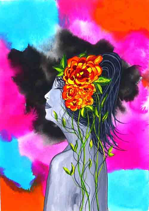 Freedom - original (framed) / prints available (SOLD)