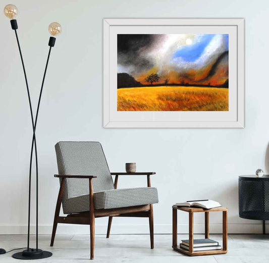Golden field of wheat - limited edition