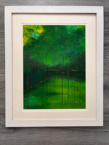 A symphony of green  - original (framed) / prints available
