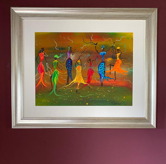 Swirling to the rhythm - limited edition