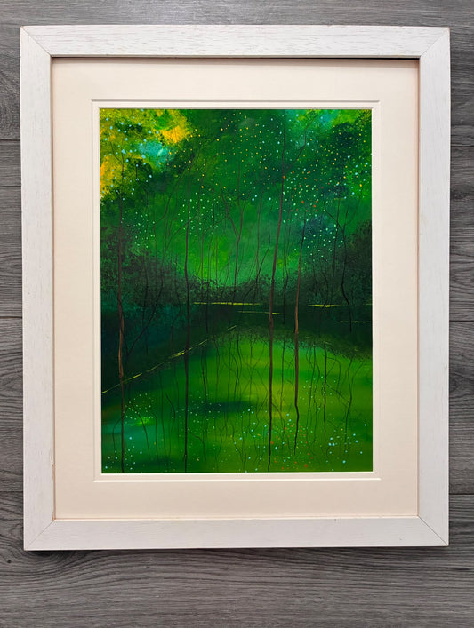 A symphony of green  - original (framed) / prints available