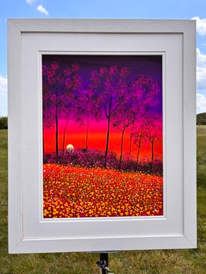 Stunning - original (framed) / prints available