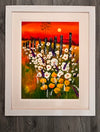 Where colour runs wild  - original (framed) / prints availale