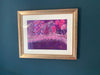 All shades of pink - original (framed) / prints available