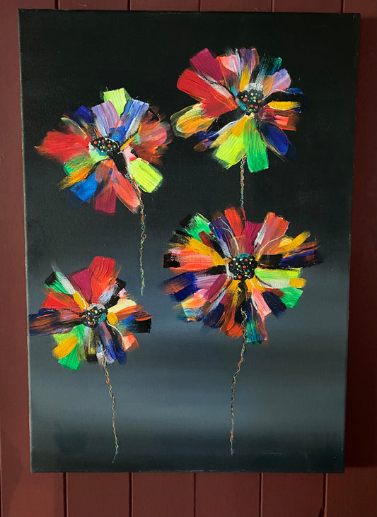 Hello beautiful - Original - boxed canvas / prints available