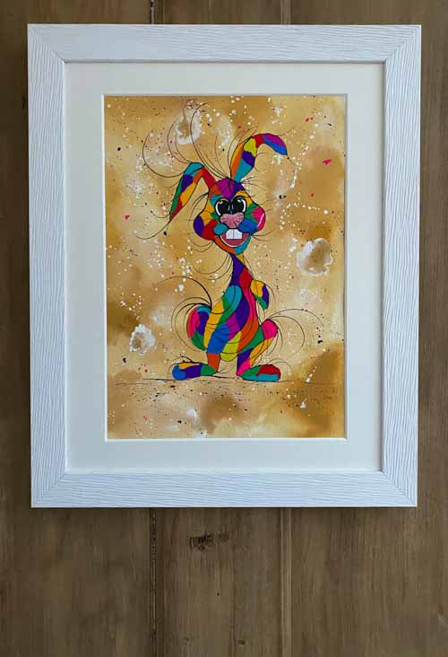 I've got humour - original (framed) / prints available (SOLD)