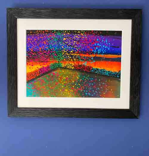 Incandescent - original (framed) / prints available