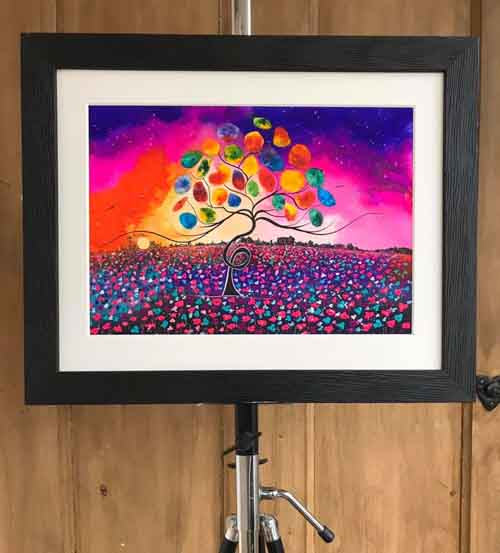 Intense - Original (framed) / prints available (SOLD)