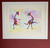 Jigging Giraffes - limited edition