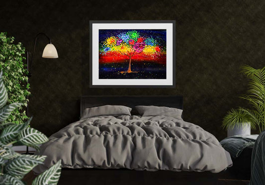 Keep smiling - original (framed) / prints available (SOLD)
