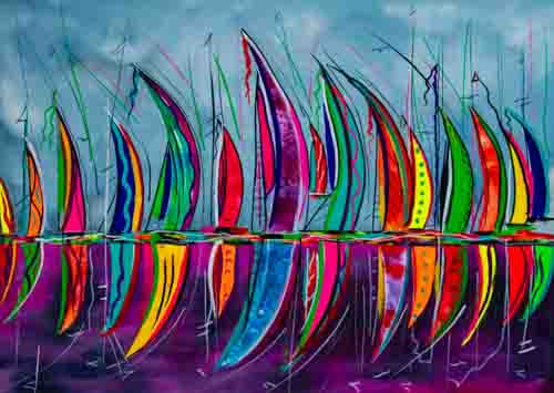 Keep calm and go sailing - limited edition