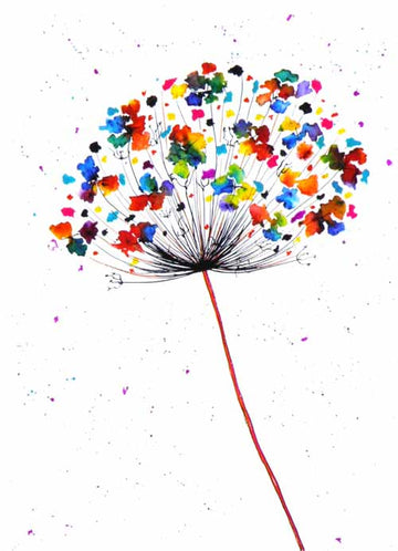 Lace - boxed canvas in floating black frame